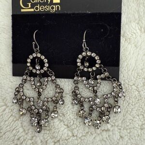 Silver Chandelier Earrings